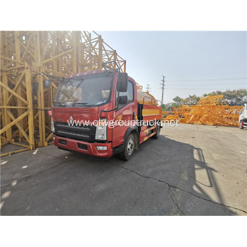 Howo 8CBM Vacuum Suction Sewer Truck